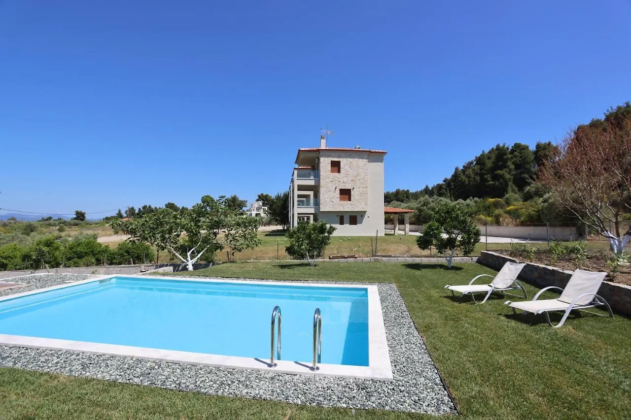 Villa Mediterraneo - 3Bdrms, Private Pool, Sea View Pefkochori